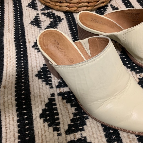 Madewell Harper Mules in Vintage Canvas - Picture 6 of 7